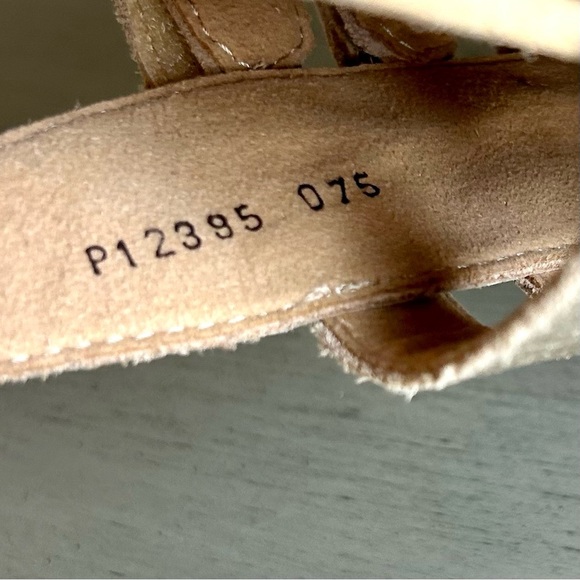 Hotter Sol Sandals Gold T Strap Leather Size 9 Strappy Leather Comfort Neutral - Picture 12 of 12